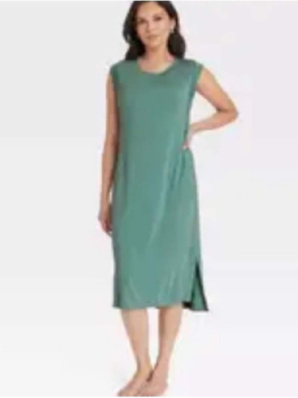 Auden Cloud Knit Tank Sleep Dress Size Small